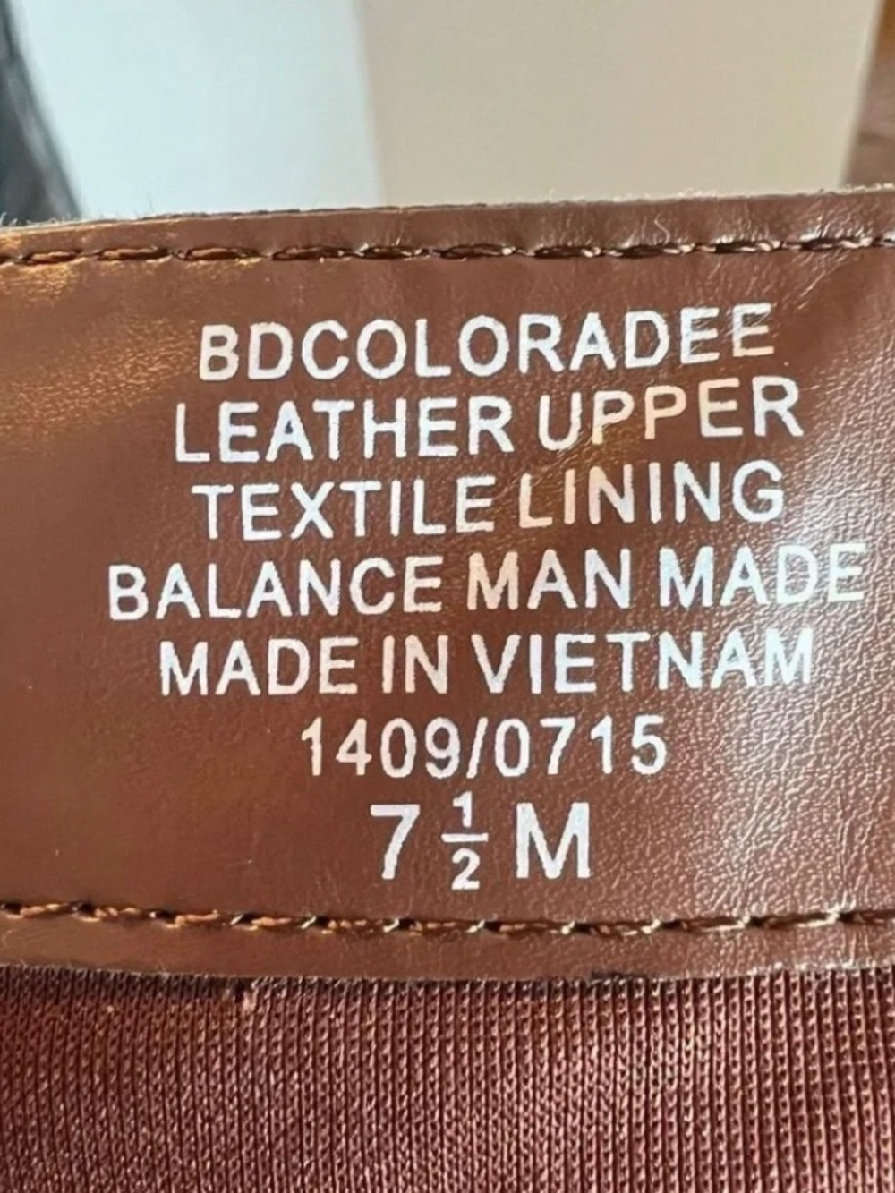 BANDOLINO Leather Coloradee Riding Boot 7.5 - Picture 15 of 15